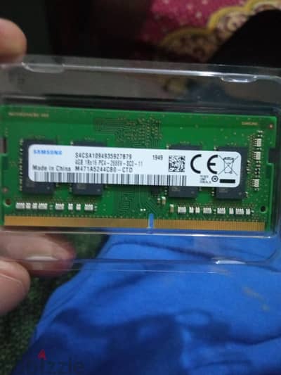 رام لابتوب Samsung 4GB DDR4 2666MHz أصلية