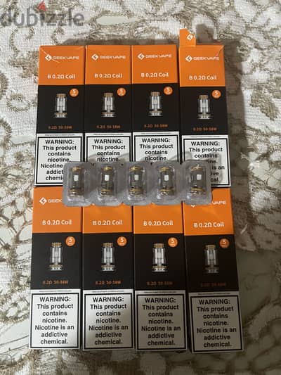 كويلات Geekvape 0.2 استيراد امريكا متاح الكميه دي فقط آخر كميه