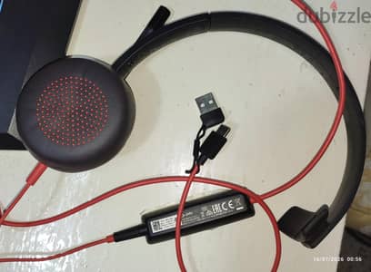 Poly Blackwire 5220, Single Headset