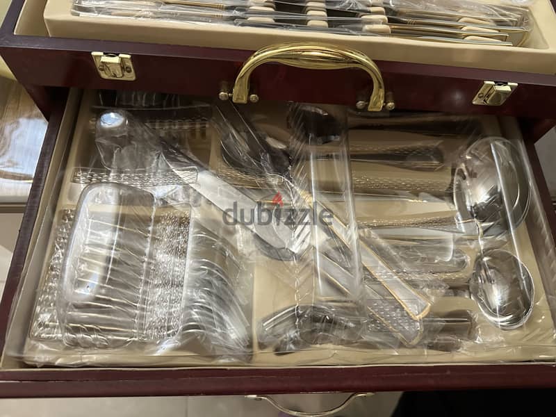 Solin spoon,fork,knives set 3