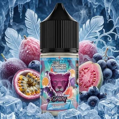 DR VAPES PANTHER SUPER ICE CRAZY SALTNIC ELIQUID