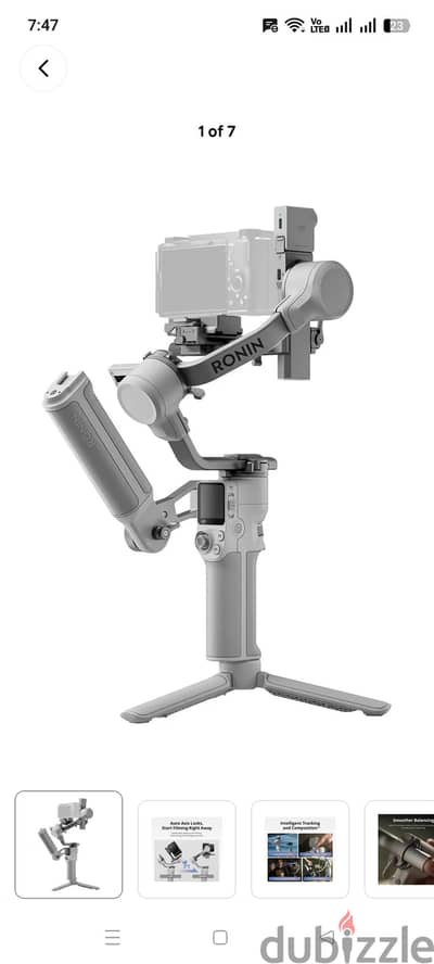 Ronin DJI RS 4 Mini Combo Gimbal stabilizer