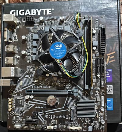 bundle i3 10100 + gigabyte h510m s2 + 8gb ram 3200mhz
