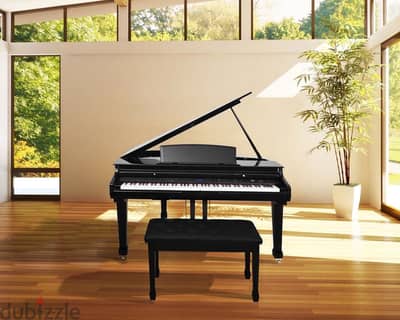 Baby grand piano