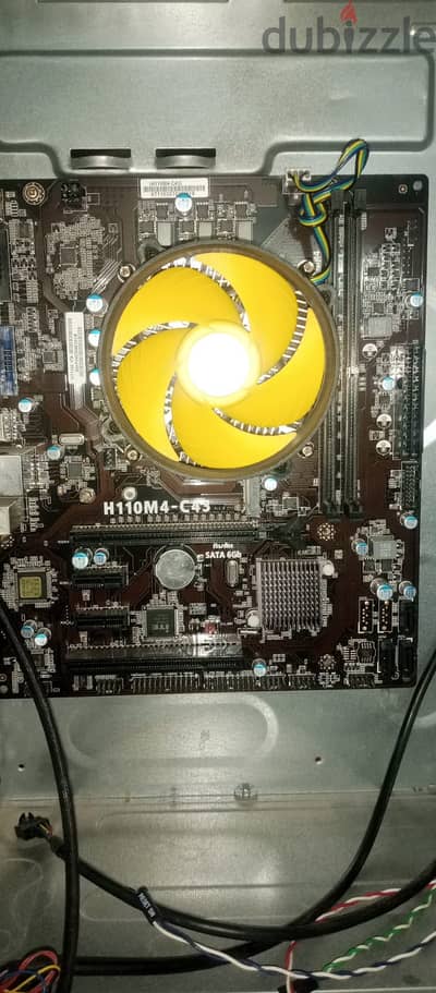 بندل جيل سادس برده H110+i5 6500 البندل يعمل بحاله ممتازه