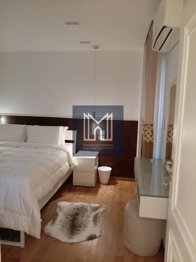 Furnished hotel-style apartment for rent in one of the most prestigious and distinguished phases of Madinaty. An opportunity for upscale and tranquil living. 