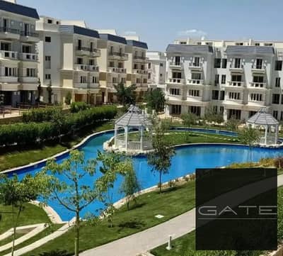 Townhouse for sale at a special resale price in Mountain View October Park compound. Immediate delivery, prime location, and landscape view.