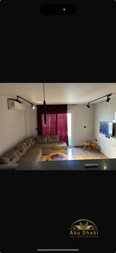 82 sq m apartment for sale in Madinaty B11, overlooking the parking area, "Territorial" view, fully finished to a high standard.
