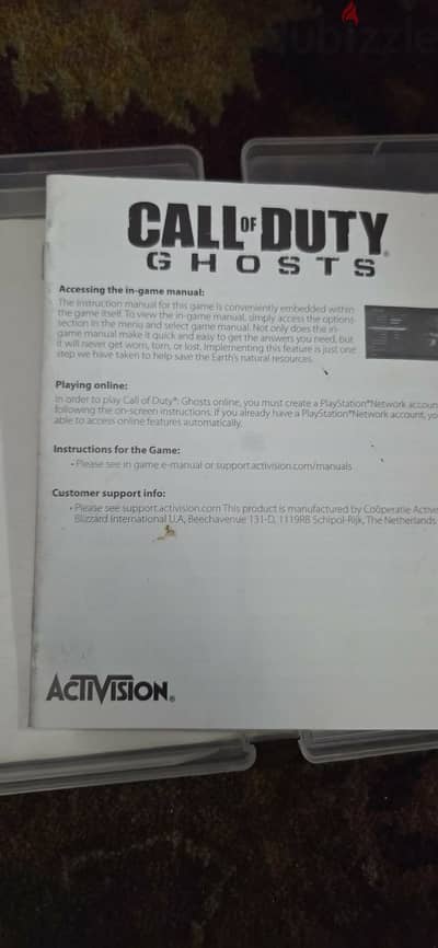 call of duty ghosts
