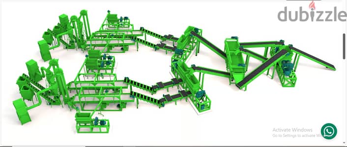 Available machinery for Tire Recycling and Production