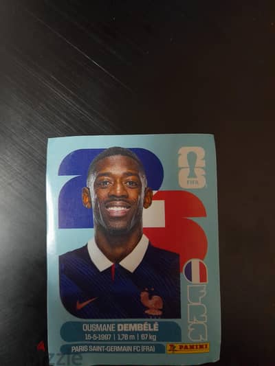 Osmane dembele panini card