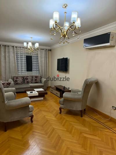 مفروش استديو مكيف ١ غرفة وريسبشن مكيف رشدى متفرع من بورسعيد دور ٣