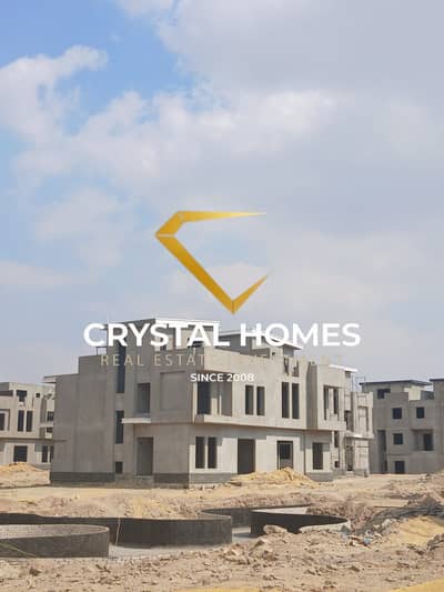 Townhouse for sale in t pearl compound on Dahshour Link with installments and delivery soon at a bargain price from the owner