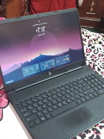 لابتوب hp 15s الجيل الـ12 كور i3 (بالكرتونة ومحتوياتها)