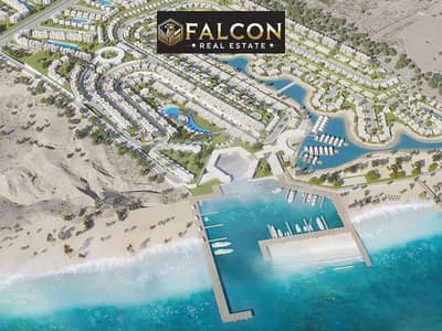 شالية علي المارينا بسعر الكاش (( 7,8 مليون ))  متشطب سوبر لوكس ف الساحل الشمالي north coast