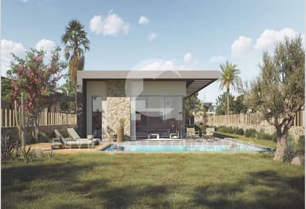 Ground Chalet for Sale at Marsa Baghoush | 3 Bedrooms | First Row Lagoon | Fully Finished