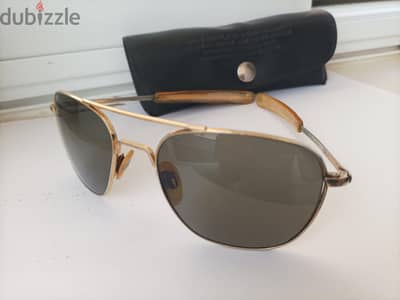 نظارة طيارين أصلية Randolph Aviator USA مقاس 55 - اصدار الجيش الأمريكي