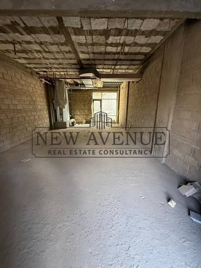 Commercial Retail for rent 101 sqm in walk of cairo Second Al Sheikh Zayed
