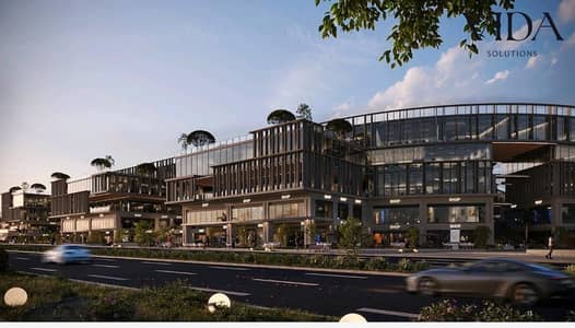 Clinic for sale, 46 sqm in The Grid Mall, Fifth Settlement, with a 5% down payment.