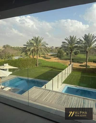فيلا توين هاوس فاخرة للإيجار في قطامية ديونز بإطلالة مباشرة على ملعب الجولف