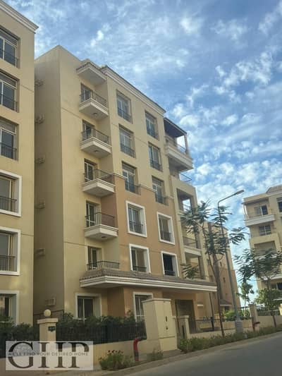 شقة بجاردن وموقع مميز للبيع في سراي مدينة المستقبل Sarai Mostakbal City