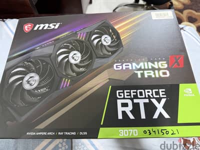 GeForce RTX 3070 MSI VERSION