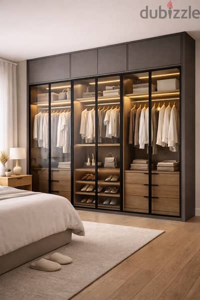 دولاب ملابس مودرن بتصميم فاخر من NØVAIR