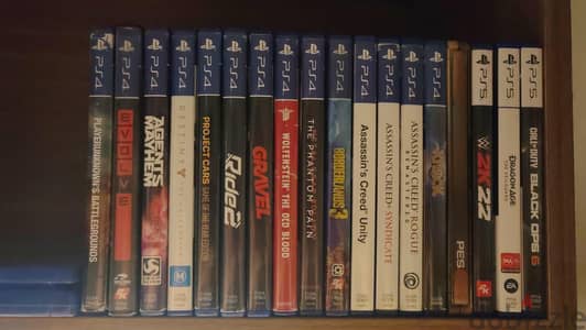 ألعاب ps5 و ps4