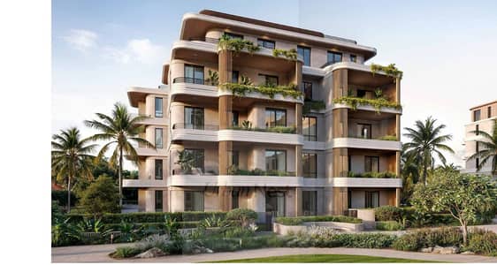 Penthouse for sale at Crescent Walk , 6th Settlement , Fully Finished , Terrace , New Cairo
