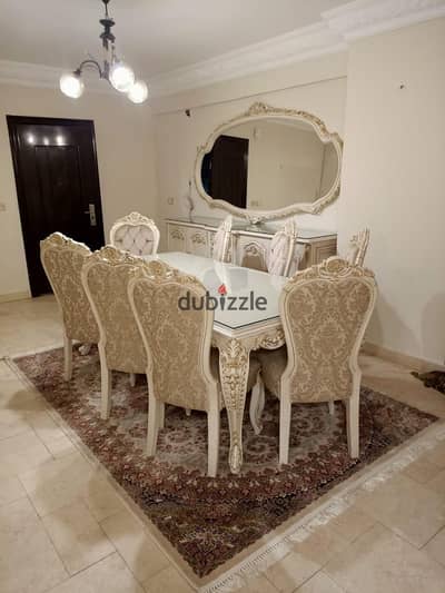 مفروش فلمنج ٢ غرف وريسبشن اول سكن ببرج جديد على ترام