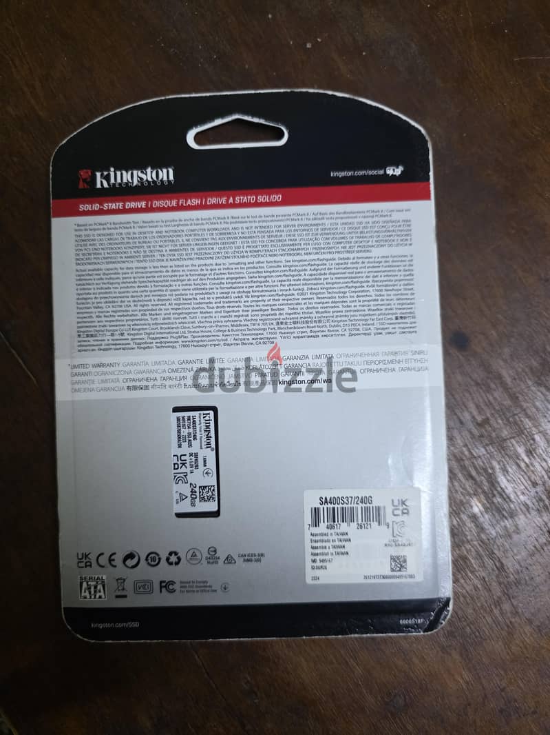 kingston SSD 240 GB 1