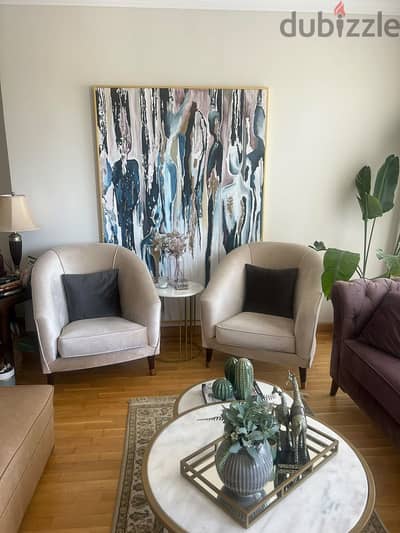 Sofa + 2 Chairs