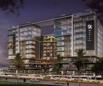 للبيع مكتب 22م مول ناينث هاب Ninth Hub Mall بالقرب من سن بلازه و او بلازه و كايرو بلازه و سنترادا و سط البلد و فاملي و محور بلازه