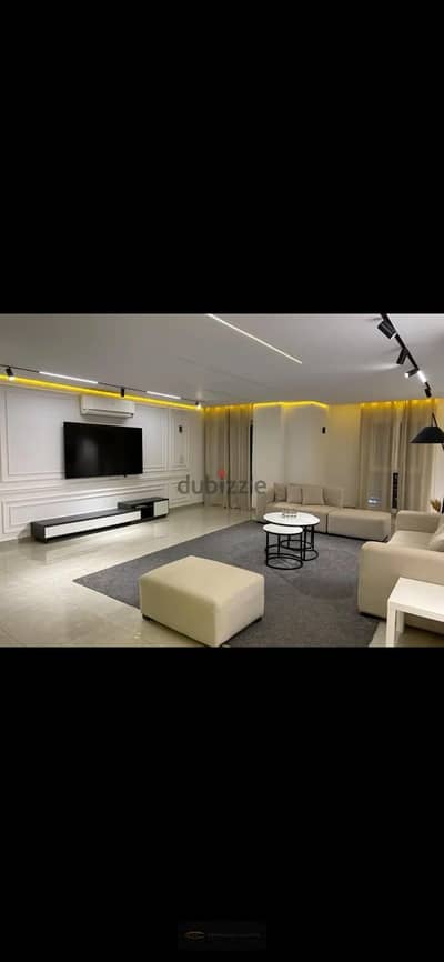 For rent, a luxurious furnished apartment in Zayed Dunes Compound – Sheikh Zayed, an area of 200 meters, high-end finishing, and a distinguished location, this unit is the ideal choice.