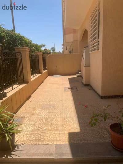 “For sale: 3-bedroom ground-floor apartment with a private garden in Gardenia El Shams, Northern Expansions, 6th of October City. ”