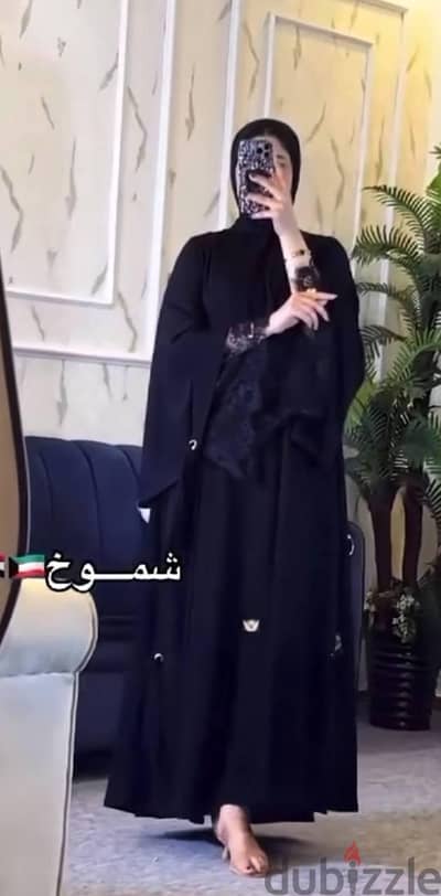 عباية كم دانتيل شيك