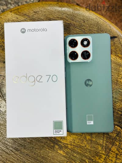 Motorola Edge 70 5G 512/12G Green جديد