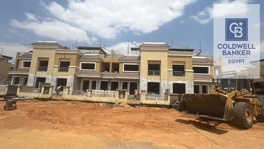 اقل سعر فيلا| S Villa Corner للبيع 295م +جاردن 144م + روف 75م بأطلاله مميزه -جاهزه للاستلام الشهر القادم داخل Sarai – القاهرة الجديدة- 5 غرف