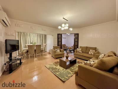 Furnished apartment for rent in Al Rehab next to services at a special price