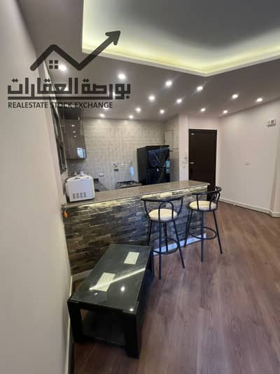 استوديو مفروش للإيجار في مدينة الرحاب  استوديو أرضي بجاردن،