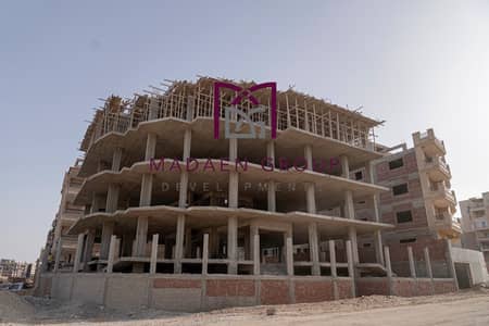 Very Distinctive Elevated Ground Floor Apartment for Sale, 253 sqm with a 166 sqm Private Garden, Semi-Finished, Located in Bait Al Watan Al Takmely