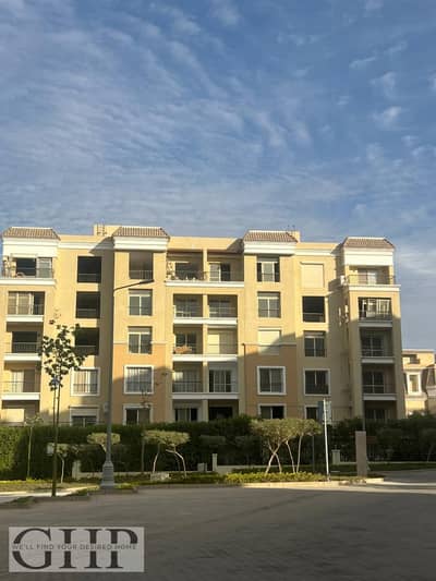 شقة جاهزة للاستلام الفوري بموقع مميز للبيع في سراي مدينة المستقبل Sarai Mostakbal City