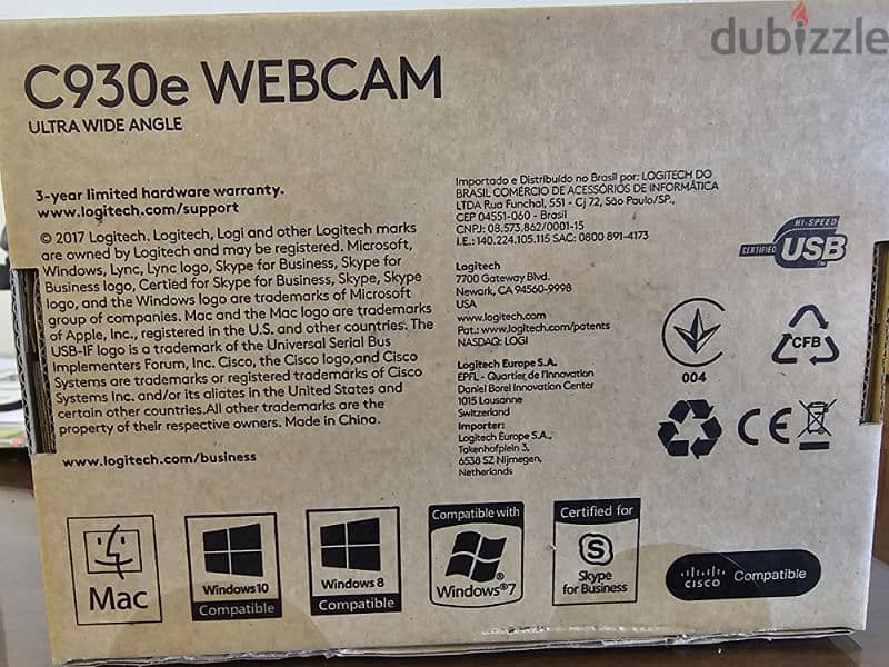 logitech webcam 1