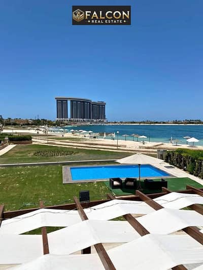 شاليه 140م lagoon view للبيع فى مارينا 8 - Marina 8 امام بورتو مارينا وبوابه اليخوت بجوار ابراج العلمين ومزارين mazarine العلمين الجديده
