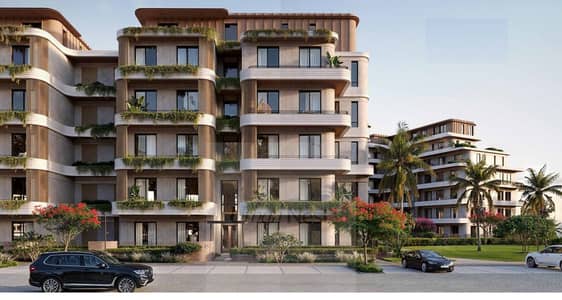 Apartment for sale at Crescent Walk , 6th Settlement , Fully Finished < 3 bedrooms , New Cairo