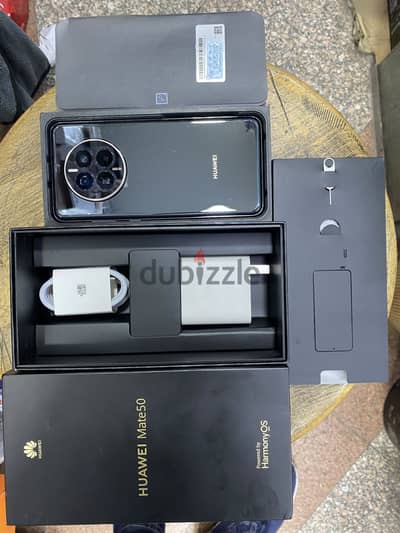 Huawei Mate 50 5G dual sim 512G Black جديد