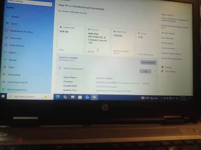 لاب توب hp a10