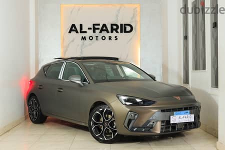 Cupra Leon 2025 حالة الزيرو 30,000km بدون خربوش قسط باقل فوائد ومقدمات