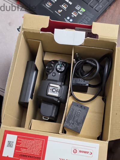 Canon M50 mark two - استخدام بسيط جداً حاله زي الجديدة