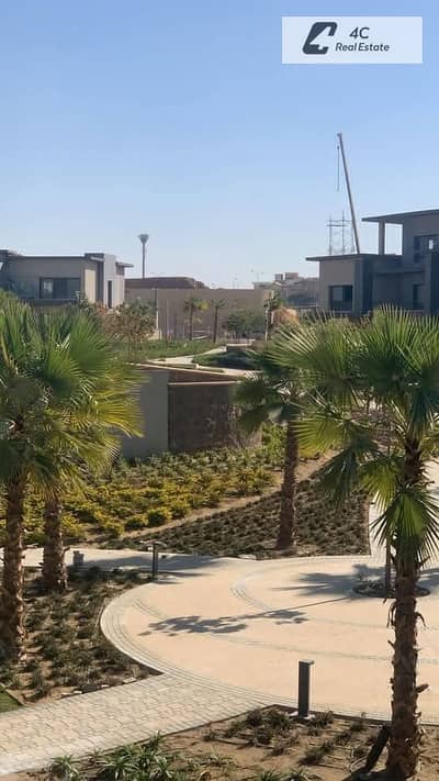 Twin house villa 492m lowest price with down payment and installments 4 bed prime location open view in Swan Lake Residence First Settlement New Cairo